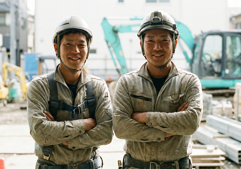 解体工事の現場作業（手作業・分別・搬出など）