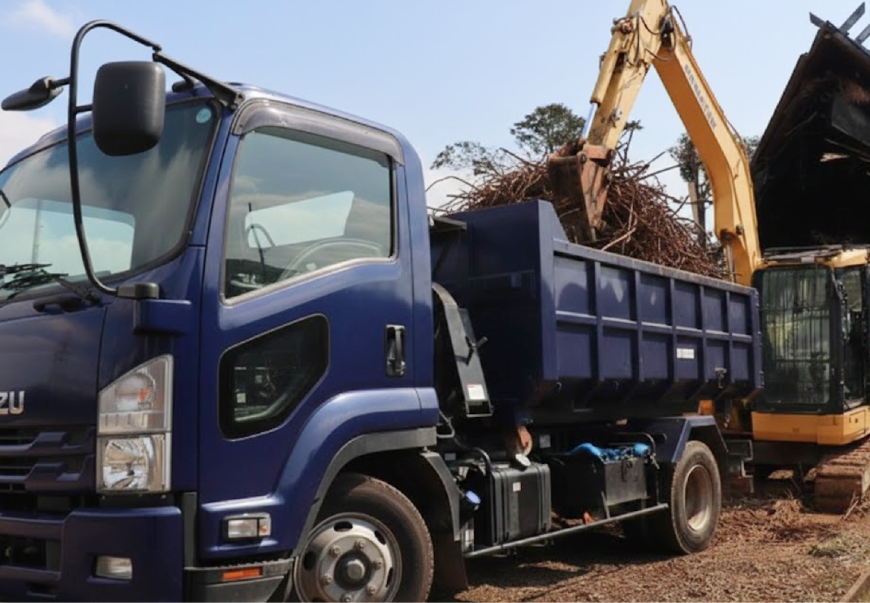 運転業務（中型車）・現場への運搬
